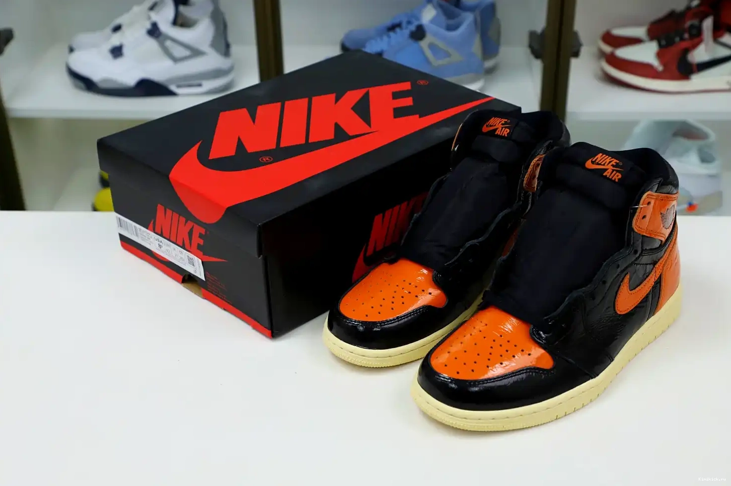 HIGH AIR Kimikick 'SHATTERED OG BACKBOARD RETRO 3.0' 1 JORDAN 0531